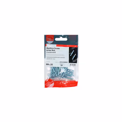 TIMCO Machine Countersunk Screws & Hex Nut Silver - M5 x 40