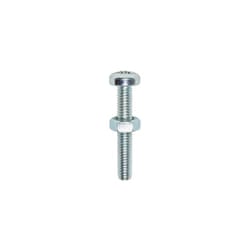 TIMCO Machine Pan Head Screws & Hex Nut Silver - M5 x 50