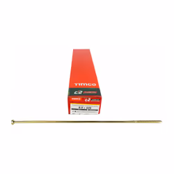TIMCO C2 Clamp-Fix Multi-Purpose Premium Countersunk Gold Woodscrews - 8.0 x 420