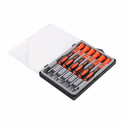 TIMCO Precision Screwdriver Set - Assorted Sizes - 6 Screwdrivers - Ergonomic Handles for an Extra Soft Grip - Magnetic Tips ...