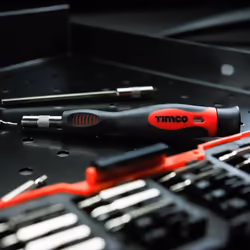 TIMCO Precision Screwdriver Bit Set - Precision Screwdriver with Interchangeable Driver Bits - 18 Pieces - Ideal for Installing...