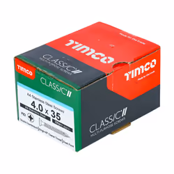 TIMCO Classic Multi-Purpose Countersunk A4 Stainless Steel Woodcrews - 4.0 x 35