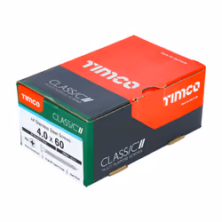 TIMCO Classic Multi-Purpose Countersunk A4 Stainless Steel Woodcrews - 4.0 x 60