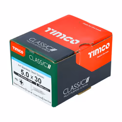 TIMCO Classic Multi-Purpose Countersunk A4 Stainless Steel Woodcrews - 5.0 x 30