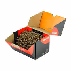 Timco Solo Countersunk Gold Woodscrews (4.0 x 60mm) (1000 Pieces)