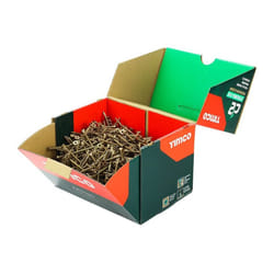 TIMCO â C2 Strong-Fix Multi-Purpose Premium Screws â Double Countersunk â Gold â Dual Angle Thread for Ultimate Performance â...