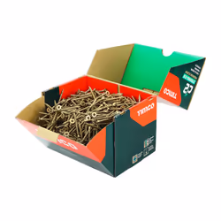TIMCO C2 Strong-Fix Multi-Purpose Premium Countersunk Gold Woodscrews - 5.0 x 50
