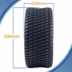 23x10.50-12 Lawnmower Tyre 4-ply Multi Turf Grass P332 Wanda Road Legal 615kgs