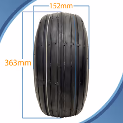 15x6.00-6 Multi Rib Turf Lawnmower Tyre 6ply Hay Bob Turner Hay Rake Wanda P508A