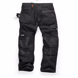 Scruffs Ripstop Trade Work Trousers - Black - 34" Waist/30" Leg