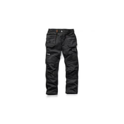 Mens Safety & Workwear Trade Flex Trouser Black - 30L