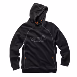 Mens Safety & Workwear Trade Hoodie Black - XL