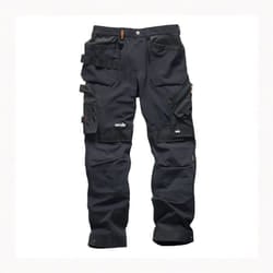 Mens Safety & Workwear Pro Flex Plus Holster Trousers Black - 30R