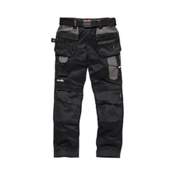 Mens Safety & Workwear Pro Flex Holster Trousers Black - 34R, Black