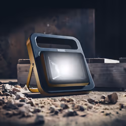 Defender Slimline LED Floodlight Rechargeable 20W