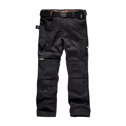 Scruffs Pro Flex Plus Holster Trousers Black - 28R