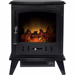 Adam Aviemore Electric Stove in Black
