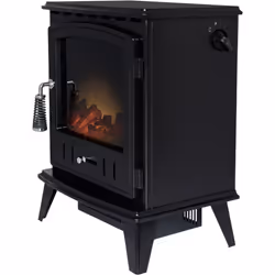 Adam Aviemore Electric Stove in Black