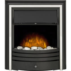 Adam Cambridge 6-in-1 Electric Fire in Black
