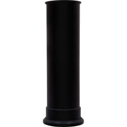 Adam Straight Stove Pipe in Black