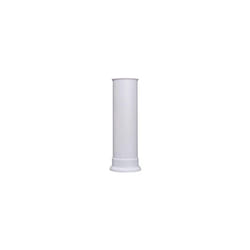 Adam Straight Stove Pipe in White