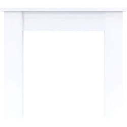Adam Buxton Mantelpiece in Pure White, 48 Inch