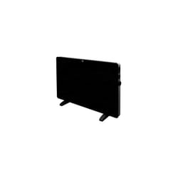 Adam iRad Freestanding Electric Panel Heater in Black with Thermostat