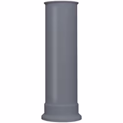 Adam Straight Electric Stove Pipe in Grey
