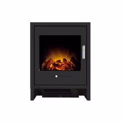 Adam Bergen Electric Stove in Charcoal Grey