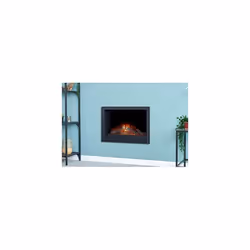 Adam Toronto Electric Wall Inset Fire with Remote Control in Black