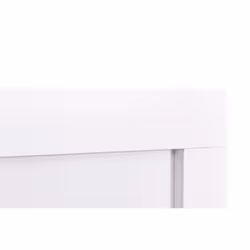 Adam Miami Fireplace Suite in Pure White, 48 Inch