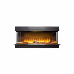 Adam Sahara Electric Inset Media Wall Panoramic Fire 31 Inch 750mm