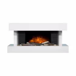 Adam Manola XL Wall Mounted Electric Suite with Remote in Pure White, 48 Inch