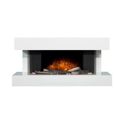 Adam Manola XL Wall Mounted Electric Suite with Remote in Pure White, 48 Inch