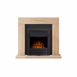 Adam Malmo in Oak & Black with Colorado Fire in Black, 39 Inch