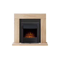 Adam Malmo in Oak & Black with Colorado Fire in Black, 39 Inch