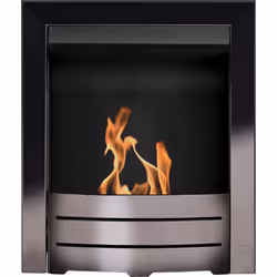 Adam Colorado Bio Ethanol Fire in Black Nickel