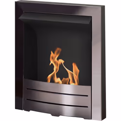 Adam Colorado Bio Ethanol Fire in Black Nickel