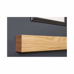 Adam Oak Beam, Hearth & Stove Pipe with Bergen Stove in Charcoal Grey