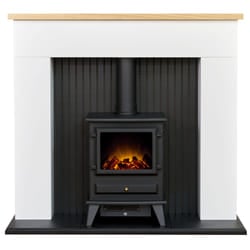 Adam 25940 fireplace Indoor Fireplace suite Electric White