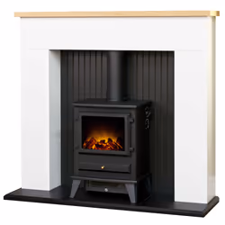 Adam 25940 fireplace Indoor Fireplace suite Electric White