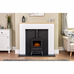 Adam 25940 fireplace Indoor Fireplace suite Electric White