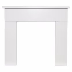 Adam Lomond White Marble Mantelpiece, 39 Inch
