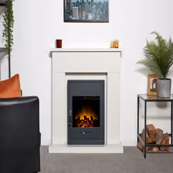 Adam Lomond White Marble Mantelpiece, 39 Inch