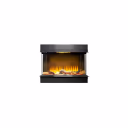 Adam Sahara Panoramic Media Wall Electric Fire, 22 Inch 500mm