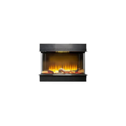 Adam Sahara Panoramic Media Wall Electric Fire, 22 Inch 500mm