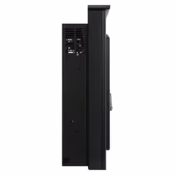 Adam Holston Electric Inset Stove in Black with Remote Control