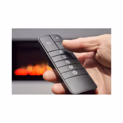 Adam Orlando Inset / Wall Mounted Electric Fire, 36 Inch