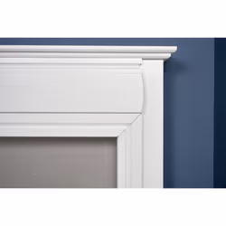 Adam Honley Fireplace in Pure White & Grey with Downlights & Colorado Electric Fire in Brushed steel, 48 Inch