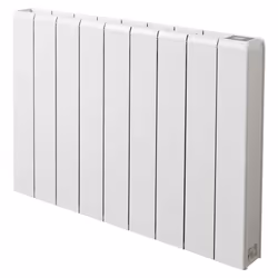 Adam Samson 2000W Dual Heating Electric Radiator in White with Smart WiFi Control
